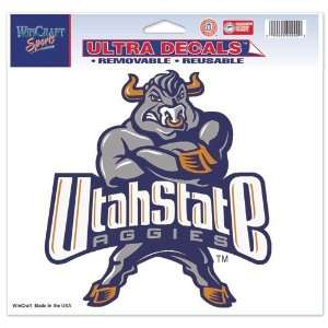  Utah State University Ultra decals 5 x 6   colored 