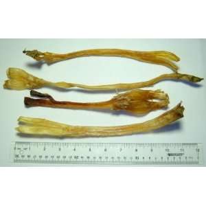  Beef Tendon Dog Treat   Straight Wishbone 8 12: Pet 