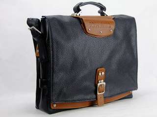 New Mens fashion leather shoulder Messenger bag casual handbag 