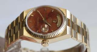 Rolex Mens President OysterQuartz 19018 18k Yellow Gold Box/Papers 