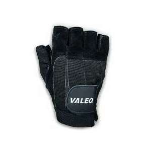  Valeo Performance Lifting Gloves   Black S (Pack of 2 