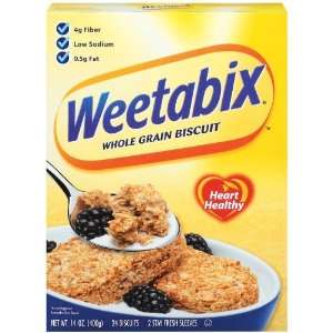 Weetabix Organic Whole Grain Biscuits Cereal, 15 Ounce Boxes (Pack of 