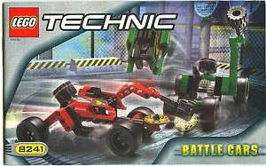 Used Lego Technic BOOKLET Only # 8241 Battle Cars  