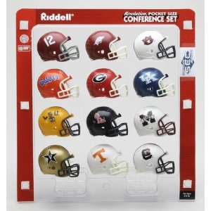  SEC Revolution Pocket Pro Helmet Conference Set Sports 