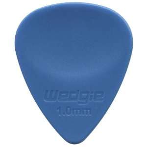 Wedgie Delrin EX Guitar Picks 1 Dozen Blue 1.00MM: Musical 