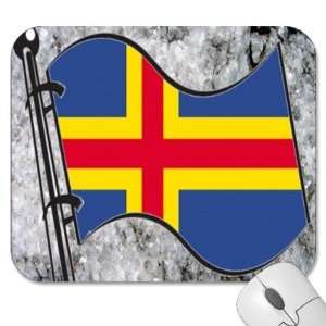   Mouse Pads   Design: Flag   Aland Finland (MPFG 002): Home & Kitchen