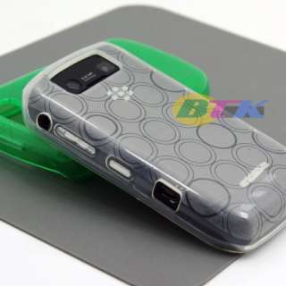 2x Soft TPU Gel Hard Case Cover Blackberry Curve 8900  