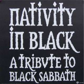 NATIVITY IN BLACK POSTER, BLACK SABBATH TRIBUTE(SQ10)  