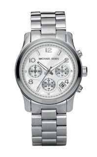 New Authentic Michael Kors MK5304 Solid Steel Ladies Watch Chronograph 