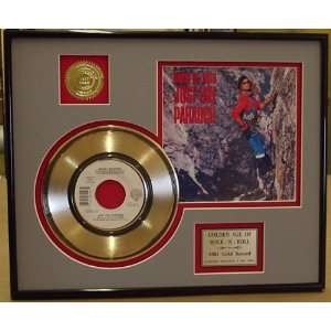 Gold Record Outlet David Lee Roth 24kt Gold Record Framed Display 