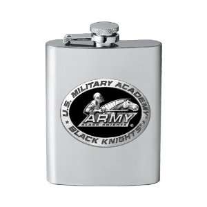 United States Military Academy Stainless Steel Flask:  