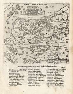 Antique Map FLANDERS BELGIUM Smallegange 1696  