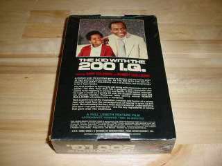 KID WITH THE 200 I.Q. gary coleman BIG BOX VHS SEALED  