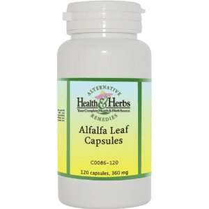  Alternative Health & Herbs Remedies Alfalfa Leaf Capsules 