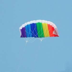  2.7m Rainbow Power Dual Line Parachute Kite for Beginner 