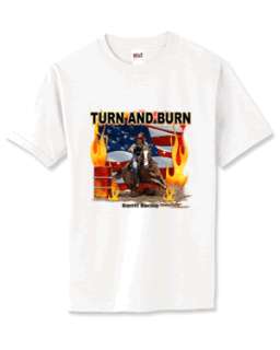 Turn and Burn Barrel Racing T Shirt S 6x Choose Color  