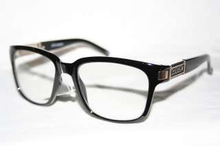 Louis V Eyewear Paris Nerd Clear Glasses Geek Black Silver Large 