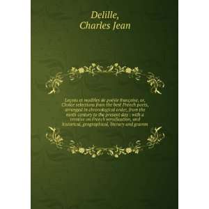   from the best French poets, with . Charles Jean Delille Books