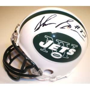  Shonn Greene Autographed NY Jets Riddell Mini Helmet 