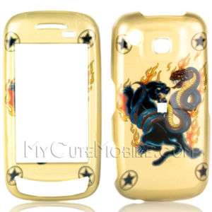 Samsung Impression A877 Case  Panther & Snake Faceplate  