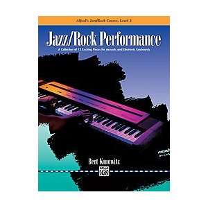  Alfreds Basic Jazz/Rock Course: Performance, Level 3 Book 