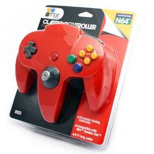    N64   Controller OG   Solid Red (Third Party): Office Products