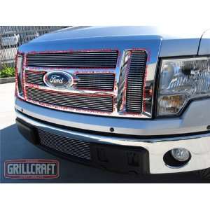 FORD F 150 2009 2012 LARIAT AND KING RANCH 6PC UPPER BILLET GRILLE 