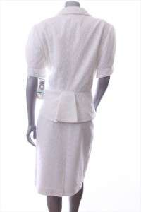 Nine West NEW Skirt Suit White Lace Misses 16 (s7  