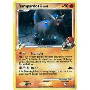 Pokemon Platinum Rising Rivals Single Card Rampardos GL #11 Holo Rare 