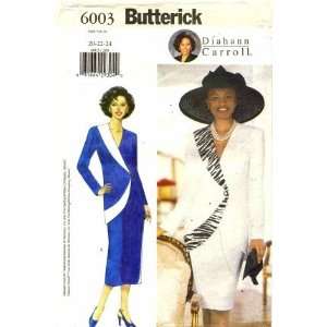  Butterick 6003 Sewing Pattern Misses Diahann Carroll Full 
