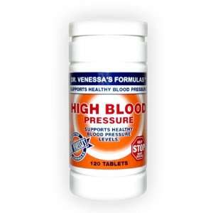  High Blood Pressure Support by Dr. Venessas   120 Tablets 