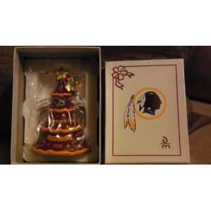  NFL Washington Redskins Danbury Mint Christmas Ornaments 