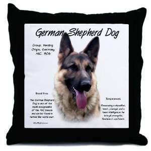  GSD Pets Throw Pillow by 