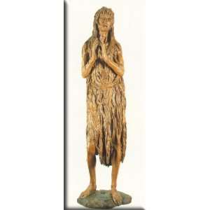   Mary Magdalen 12x30 Streched Canvas Art by Donatello: Home & Kitchen
