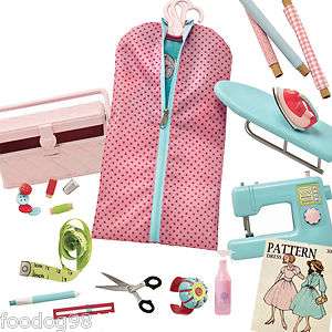 American Girl Dressmaking accessory kit sewing hangers Our Generation 