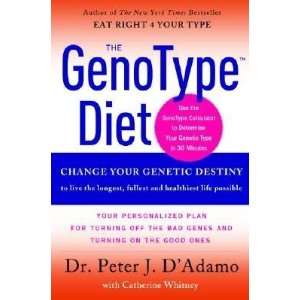  The GenoType Diet Change Your Genetic Destiny to Live the 