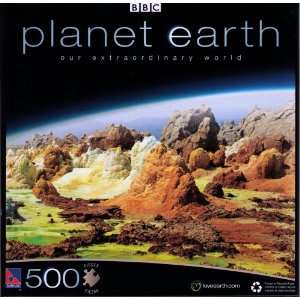  Planet Earth BBC 500 Pc. Puzzle Dallol, Ethiopia Mountains 