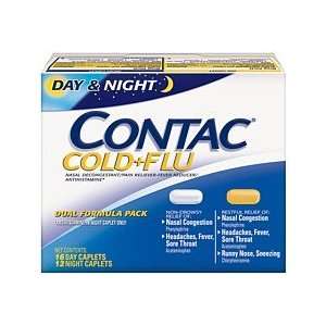   Flu Day / Night Caplets Dual Formula Pack 28: Health & Personal Care