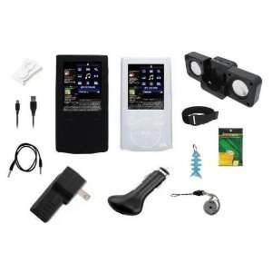  Combo Kit for Sony Walkman Video NWZ E340, NWZ E344, NWZ E345 