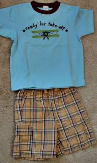 Gymboree Airplane Shirt, Size 4, Excellent Condition (I did not see 