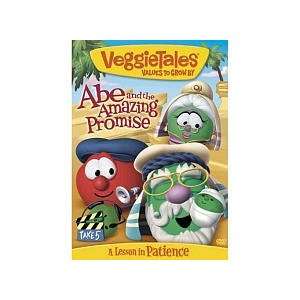  Veggie Tales Abe and the Amazing Promise DVD Toys 