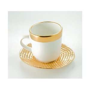  Michael Wainwright Manhattan Gold Cup and Saucer: Home 