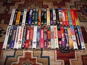 Action/Comedy/Drama/+ ~ Lot 45 ~ 44 VHS   Movies Listed  
