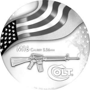   : America 2010 1$ Colt M16 Waffe Nickel Plated Coin: Everything Else
