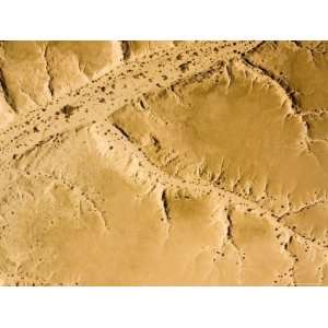 Wadis and 4X4 Tracks Are Numerous, Boujdour Region of Western Sahara 