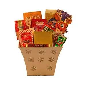 Jingle All The Way Christmas Gift Basket:  Grocery 