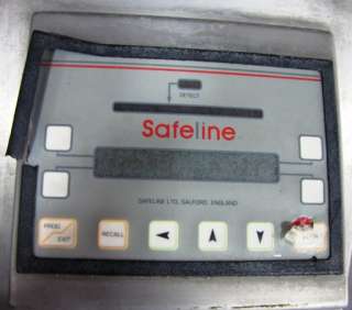 metal detector stainless steel safeline job sr11413 4 dia inlet with 