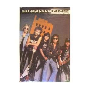  Scorpions Poster Crazy World Band Shot The Everything 