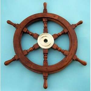  Wooden Ship Wheel 48 Captain Ships Wheel Ship Model Toys 