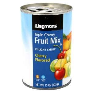  Wgmns Triple Cherry Fruit Mix in Light Syrup , 15 Oz ( Pak 